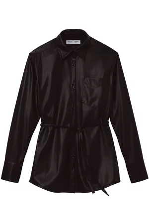 Proenza Schouler Sobrecamisa de cuero artificial