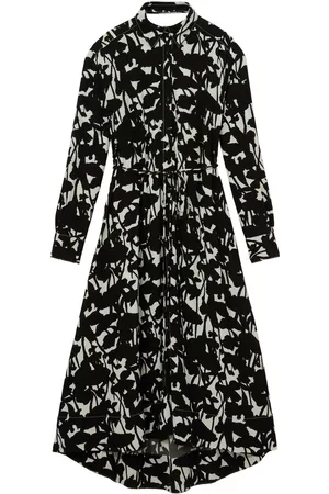 Proenza Schouler Vestido camisero con motivo floral