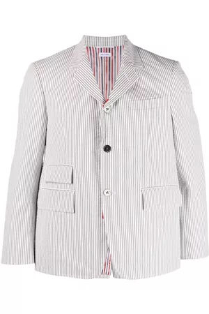 Thom Browne Seersucker single-breasted blazer