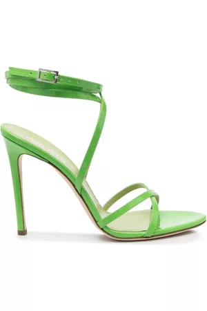 PARIS TEXAS Sandalias con cordones y tacón de 110mm