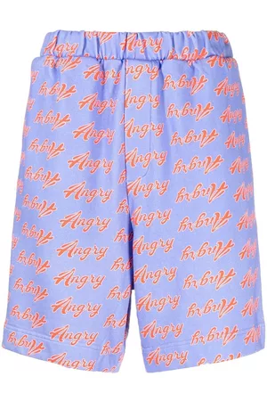 Natasha Zinko Bermudas con estampado Angry