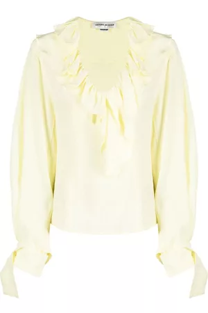 Victoria Beckham Blusa con volantes