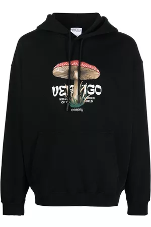 MARCELO BURLON Sudadera con capucha y logo estampado