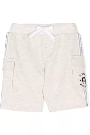 Aigner Bermudas con logo bordado