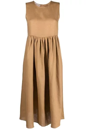 BLANCA Vestido midi sin mangas