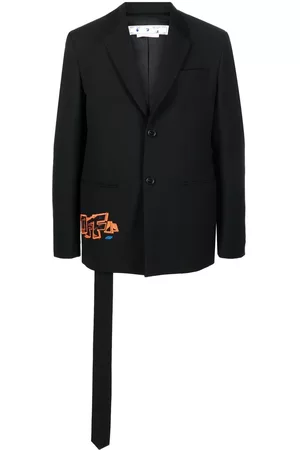 OFF-WHITE Blazer Graf Coupe Strap Rel con botones