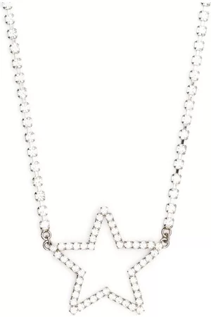 Alessandra Rich Collar con apliques de cristal