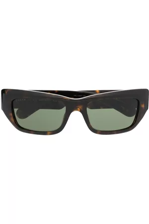 Gucci Gafas de sol con placa del logo lateral