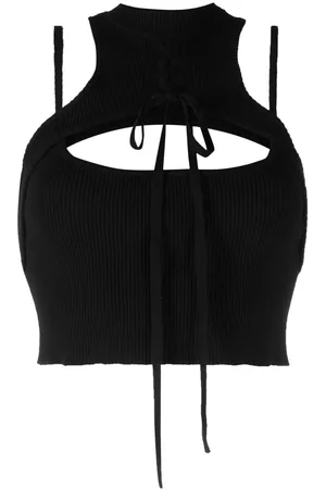 MONSE Top con detalle de aberturas