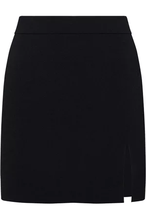 Abertura muslo de Faldas para Mujer en negro FASHIOLA.es