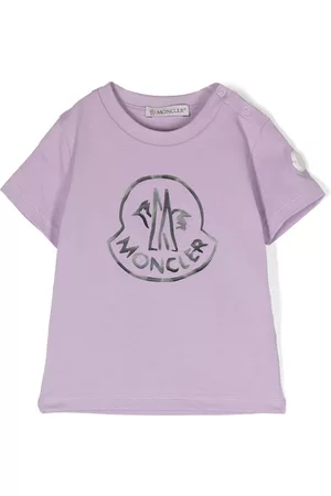 Moncler Camiseta con logo estampado