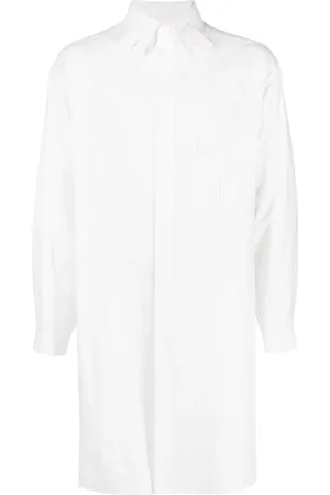 YOHJI YAMAMOTO Camisa larga con cuello