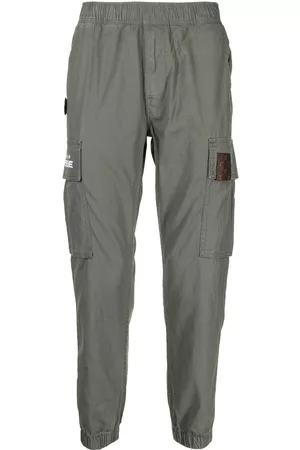 A Bathing Ape Pantalones cargo con cinturilla elástica