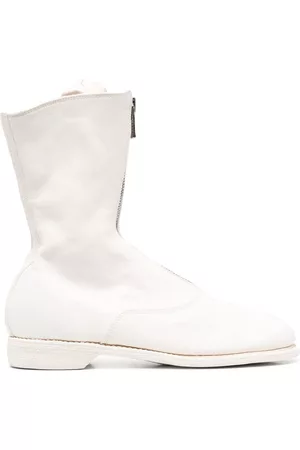 GUIDI Botas con puntera redonda