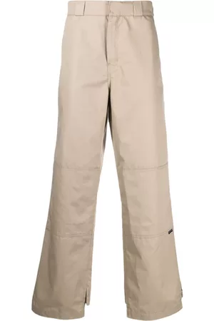 Palm Angels Pantalones chino con cinturilla reversible