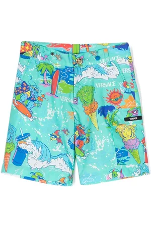 VERSACE Bermudas con estampado gráfico
