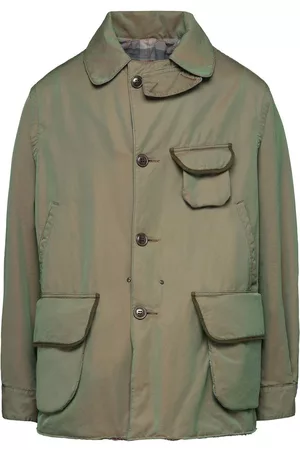 Maison Margiela Sobrecamisa con efecto envejecido