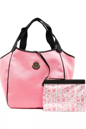 Moncler Bolso shopper con parche del logo