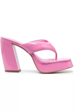 Gia Borghini Sandalias con puntera cuadrada