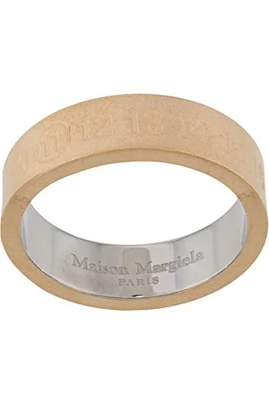 Maison Margiela Anillo con logo grabado
