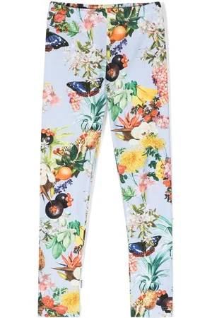 Molo Leggins con estampado tropical