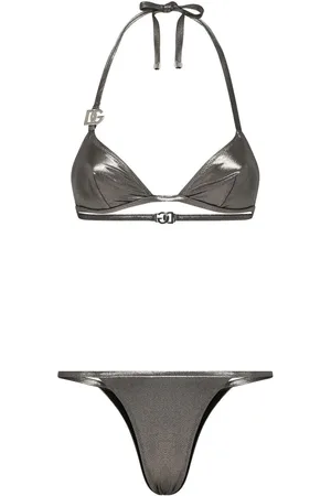 Dolce & Gabbana Bikini con logo DG de Kim