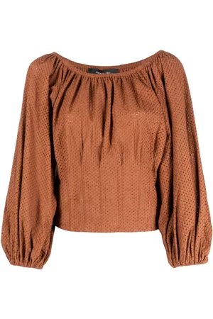 FEDERICA TOSI Blusa con hombros descubiertos y manga larga