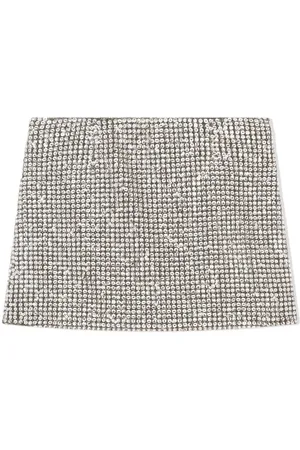 Dolce & Gabbana Minifalda con aplique de strass