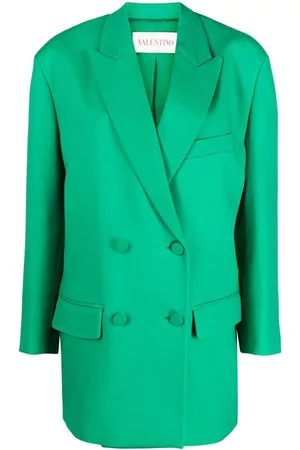 VALENTINO GARAVANI Blazer Crepe Couture con doble botonadura
