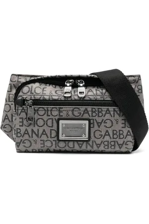 Dolce & Gabbana Riñonera con logo estampado
