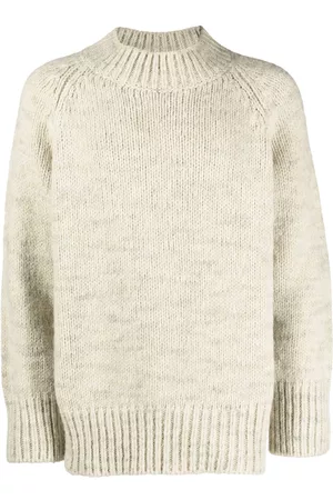 Maison Margiela Jersey de punto grueso con cuello redondo