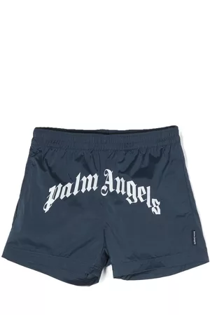 Palm Angels Bañador con logo estampado