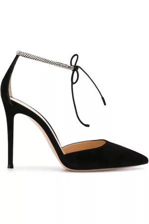 Gianvito Rossi Zapatos de tacón con apliques de cristal