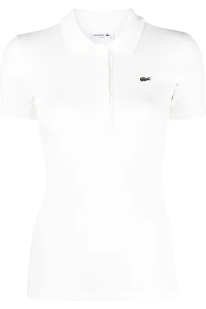 Lacoste Polo con parche del logo