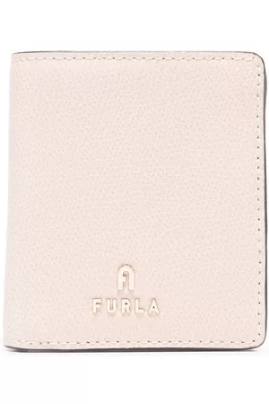Furla Cartera plegable con placa del logo