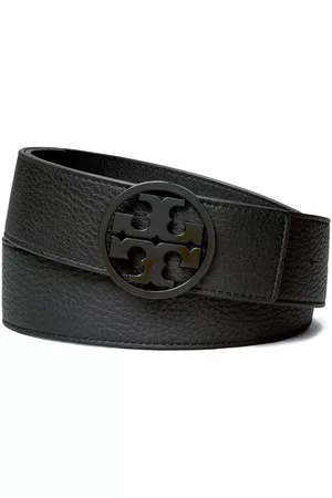 Tory Burch Cinturón Miller con placa del logo