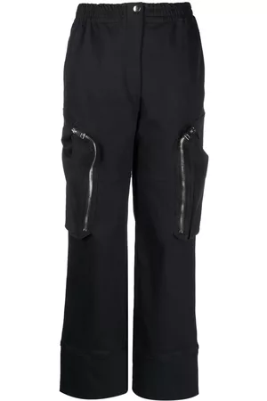 BLANCA Pantalones rectos tipo cargo