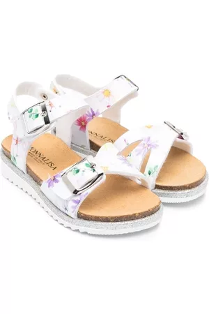 MONNALISA Sandalias con estampado floral