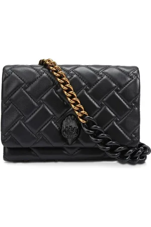 Kurt Geiger Bolso de mano acolchado con cabeza de águila
