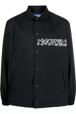 JUNYA WATANABE Sobrecamisa con estampado Keith Haring