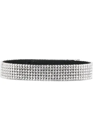 Dolce & Gabbana Cinturón ajustable con detalles de cristal