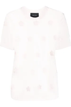 Simone Rocha Camiseta con motivo floral