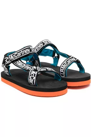 Stella McCartney Sandalias con cierre autoadherente y logo