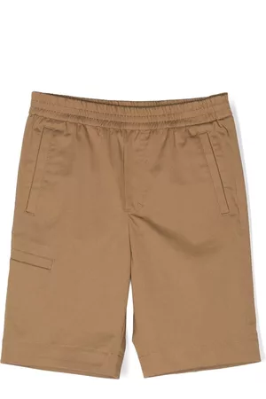 Moncler Bermudas con parche del logo