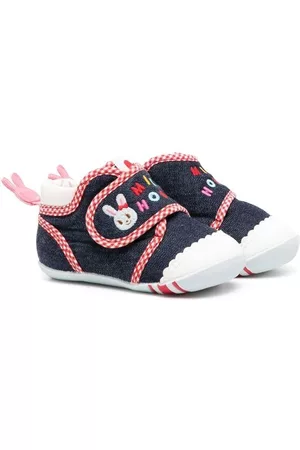Miki House Zapatillas Bunny con tira autoadherente