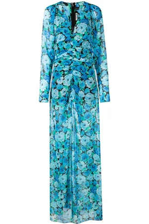 ROTATE Vestido largo con motivo floral