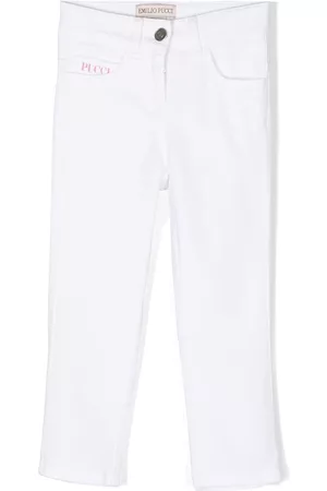 PUCCI Junior Pantalones con parche del logo