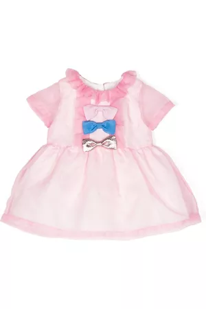 HUCKLEBONES LONDON Vestido fruncido con volantes