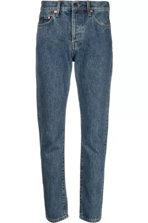 WARDROBE.NYC Vaqueros capri con efecto lavado