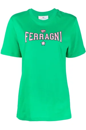Chiara Ferragni Camiseta con logo estampado